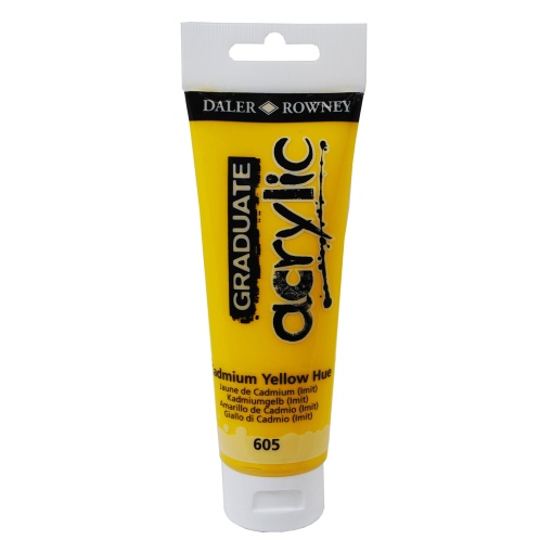 Tinta acrílica DALER-ROWNEY Graduate amarelo 123120605 120ml