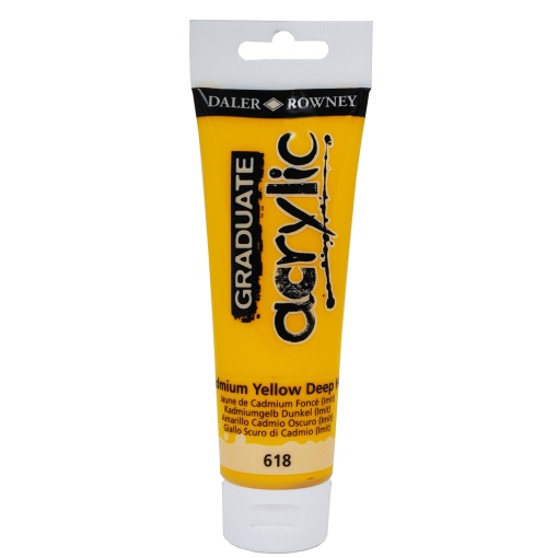 Tinta acrílica DALER-ROWNEY Graduate amarelo 123120618 120ml