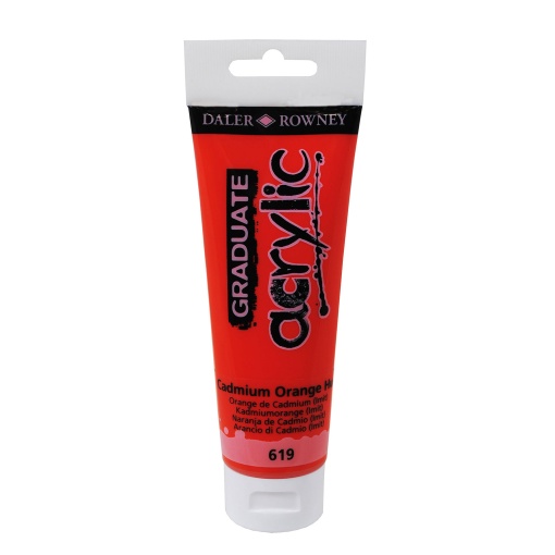 Tinta Acrílica DALER-ROWNEY Graduate Laranja 120ml