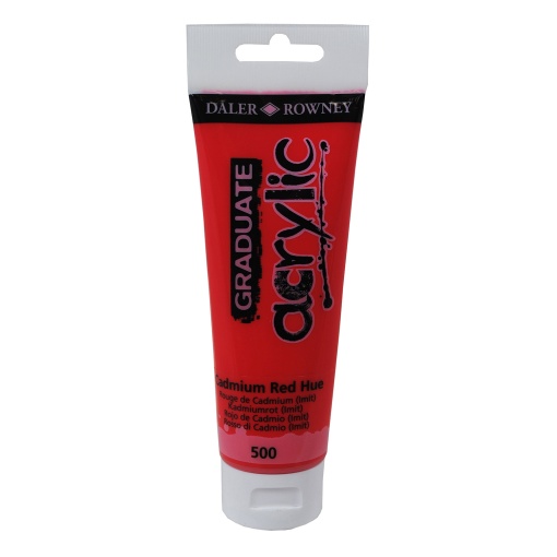 Tinta acrílica DALER-ROWNEY Graduate vermelho 123120500 120ml