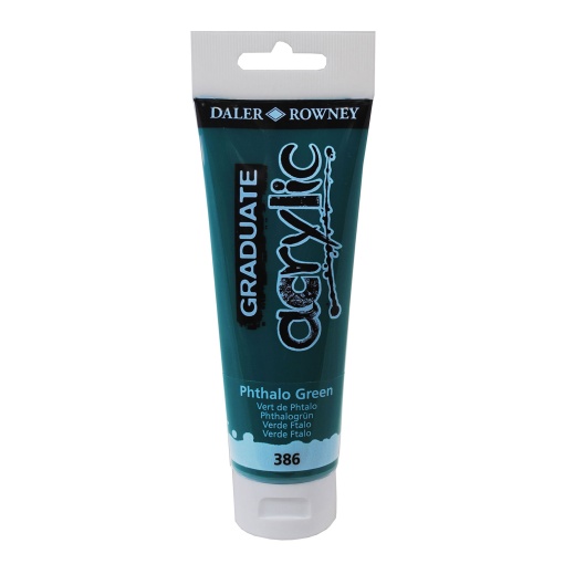 Tinta acrílica DALER-ROWNEY Graduate verde 123120386 120ml