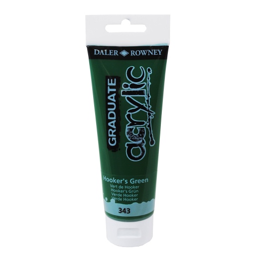 Tinta acrílica DALER-ROWNEY Graduate verde 123120343 120ml