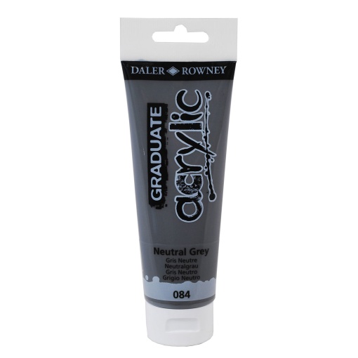 Tinta acrílica DALER-ROWNEY Graduate cinza 123120084 120ml
