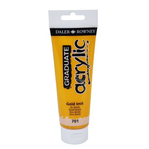 Tinta Acrílica DALER-ROWNEY Graduate Ouro 120ml