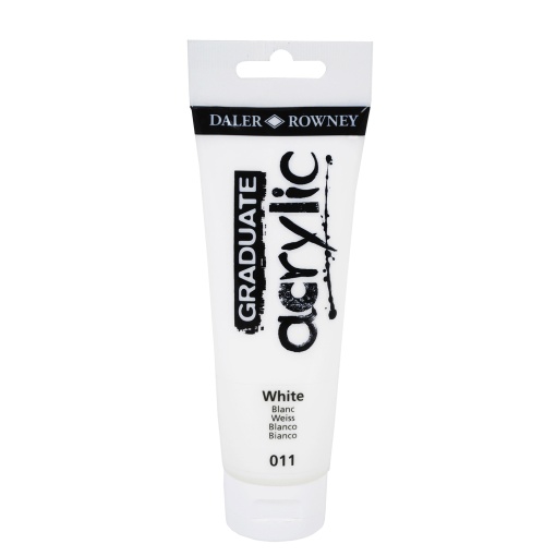 Tinta acrílica DALER-ROWNEY Graduate branco 123120011 120ml