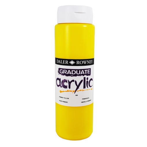 Tinta Acrílica DALER-ROWNEY Graduate Amarelo 500ml