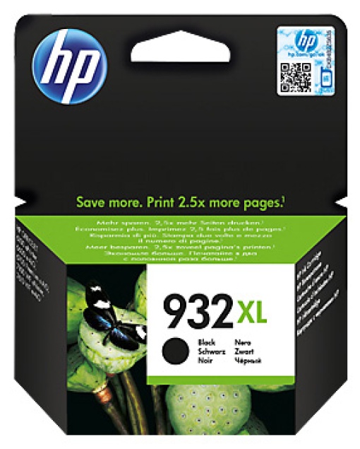 Tinteiro HP 932XL BK Preto CN053A Officejet Alta Capacidade