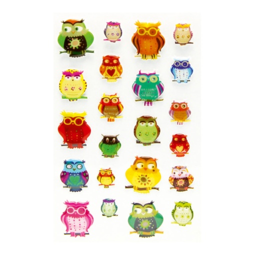 Autocolantes MAILDOR Cooky 3D mocho
