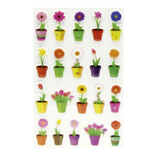 Autocolantes MAILDOR Cooky 3D flor