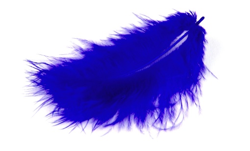 Penas MEYCO 10/12cm azul - 17 unidades