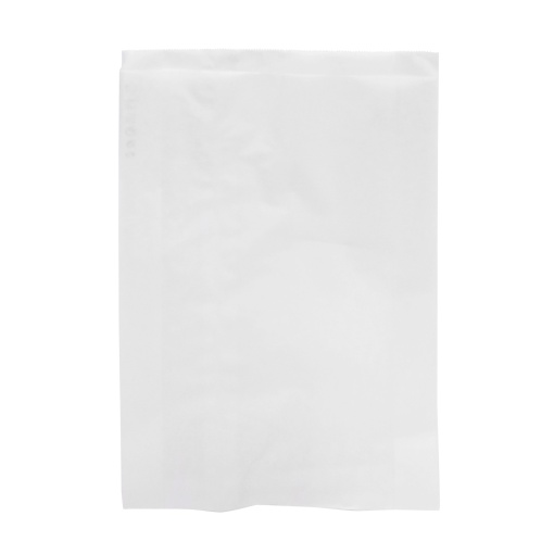 Saqueta Papel Branco 25x44+7cm com Fole com 200