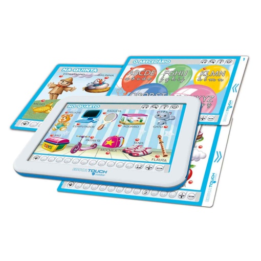 Aprendo o abecedário Educa Touch Junior