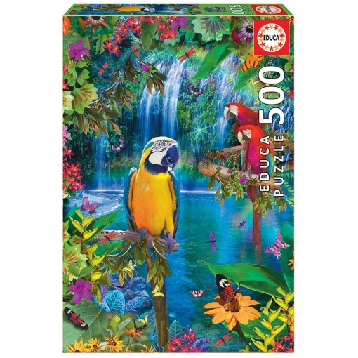 Puzzle EDUCA 500 peças Paraíso Tropical