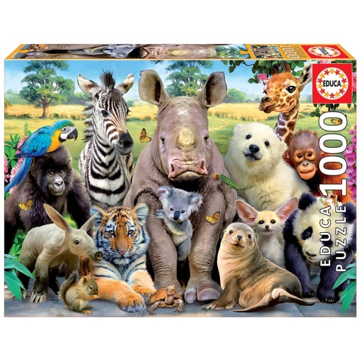 Puzzle EDUCA 1000 peças A Foto da Turma