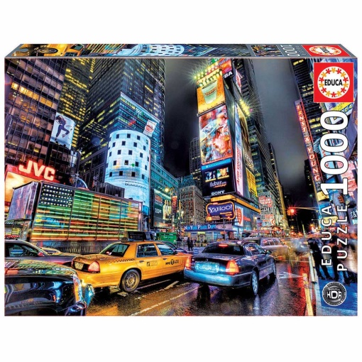 Puzzle EDUCA 1000 peças Times Square, Nova Iorque