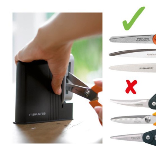 FISKARS black scissor sharpener