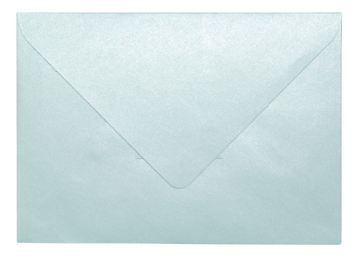 Envelope metalizado SIMPLY B6 120x176mm azul caixa com 10 unidades 102-59