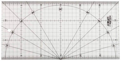 Régua Corte OLFA MQR 15x30cm