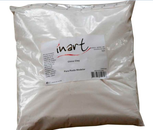 China Clay Pó de Cerâmica INAIÊ 1kg
