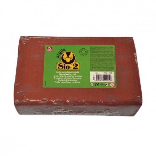 Argila natural vermelho SIO-2 5kg