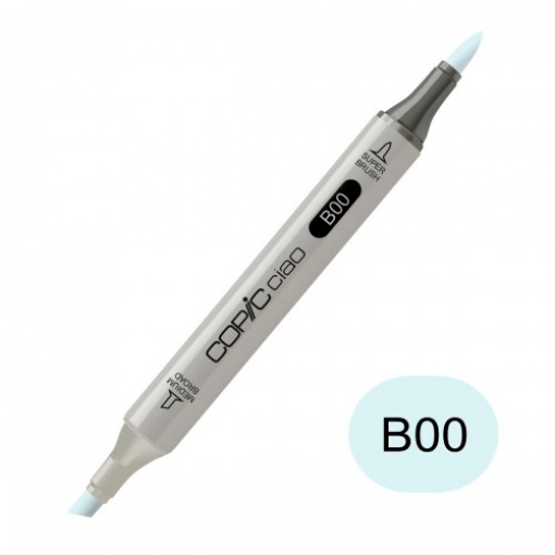 Marcador COPIC Ciao 2 pontas B00 frost blue