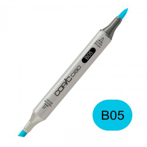 Marcador COPIC Ciao 2 pontas B05 process blue