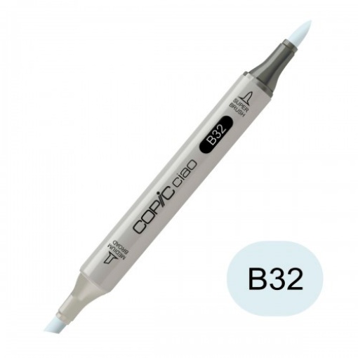 Marcador COPIC Ciao 2 pontas B32 pale blue
