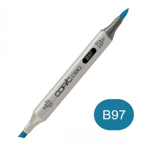 Marcador COPIC Ciao 2 pontas B97 night blue