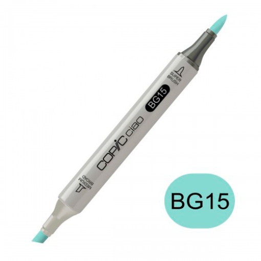 Marcador COPIC Ciao 2 pontas BG15 aqua