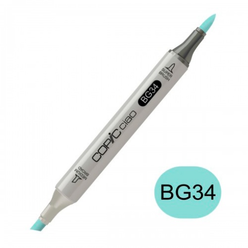 Marcador COPIC Ciao 2 pontas BG34 horizon green