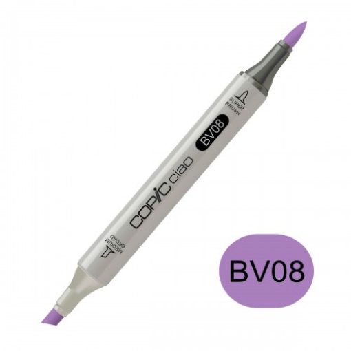 Marcador COPIC Ciao 2 Pontas BV08 Blue Violet
