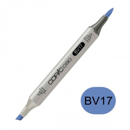 Marcador COPIC Ciao 2 Pontas BV17 Deep Reddish Blue