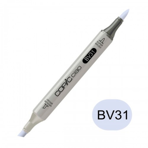 Marcador COPIC Ciao 2 Pontas BV31 Pale Lavender