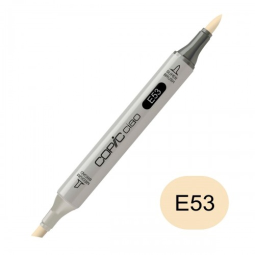Marcador COPIC Ciao 2 pontas E53 Raw Silk