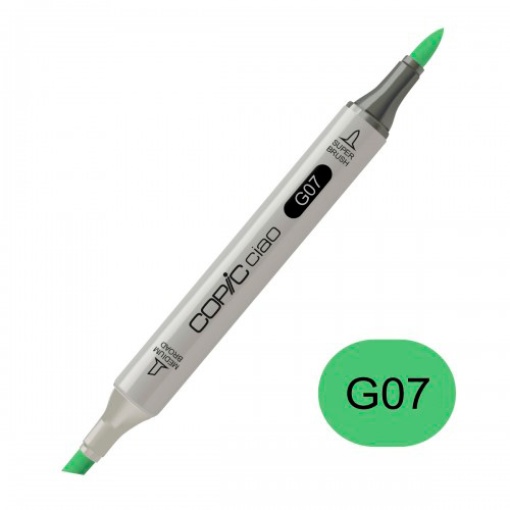 Marcador COPIC Ciao 2 pontas G07 nile green
