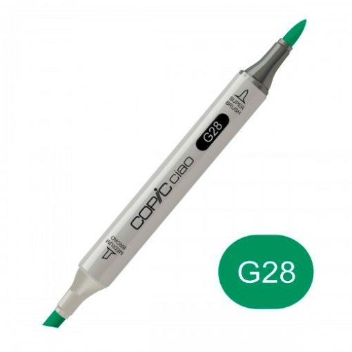 Marcador COPIC Ciao 2 pontas G28 ocean green