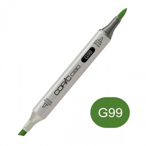 Marcador COPIC Ciao 2 pontas G99 olive