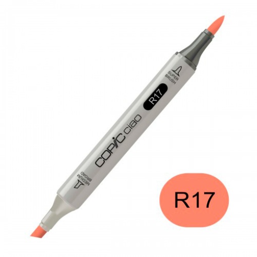 Marcador COPIC Ciao 2 pontas R17 Lipstick Orange