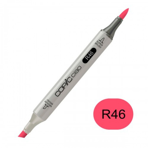 Marcador COPIC Ciao 2 pontas R46 strong red