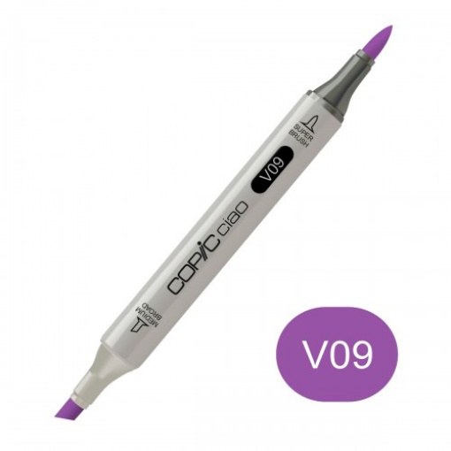 Marcador COPIC Ciao 2 pontas V09 Violet