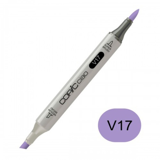 Marcador COPIC Ciao 2 pontas V17 Amethyst