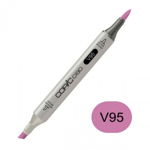 Marcador COPIC Ciao 2 pontas V95 Light Grape