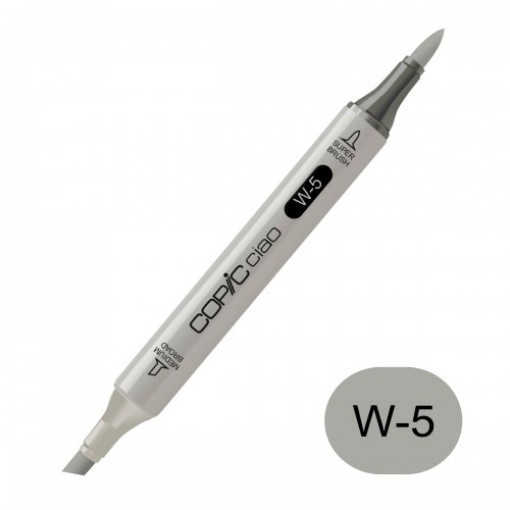 Marcador COPIC Ciao 2 pontas W5 Warm Gray