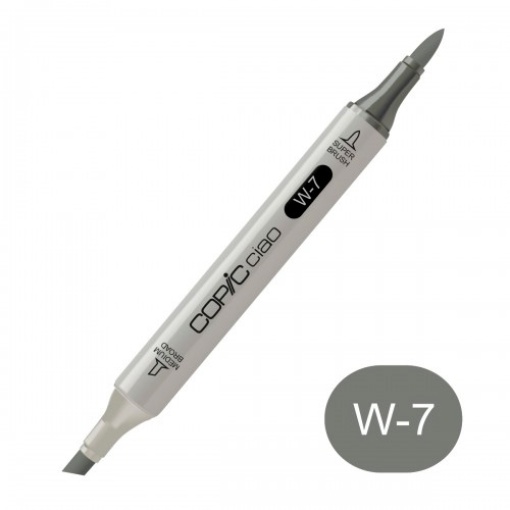 Marcador COPIC Ciao 2 pontas W7 Warm Gray