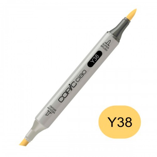 Marcador COPIC Ciao 2 pontas Y38 honey