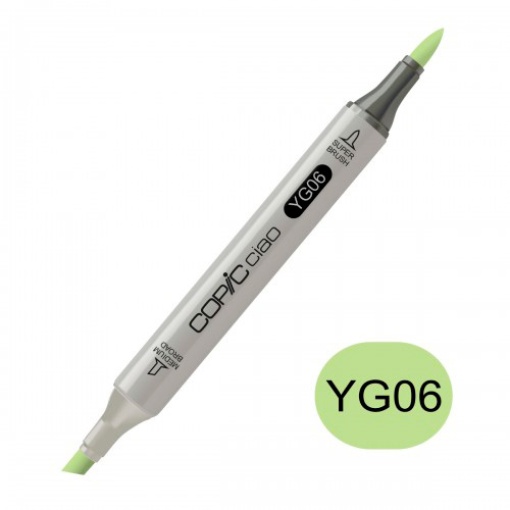 Marcador COPIC Ciao 2 pontas Yg06 yellowish green