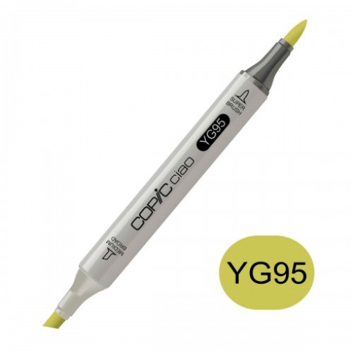 Marcador COPIC Ciao 2 pontas Yg95 pale olive