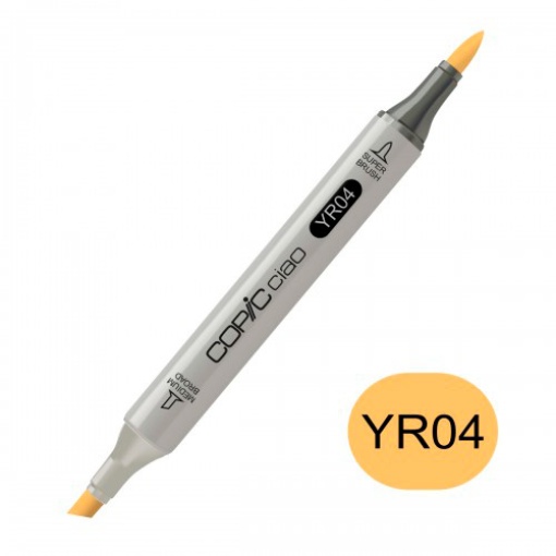 Marcador COPIC Ciao 2 pontas Yr04 Chrome Orange