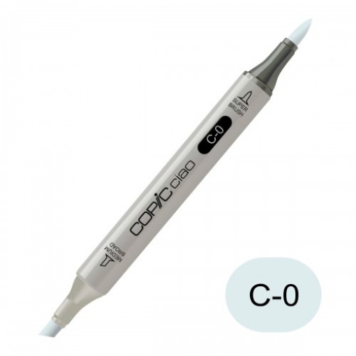 Marcador COPIC Ciao 2 Pontas C0 Cool Gray