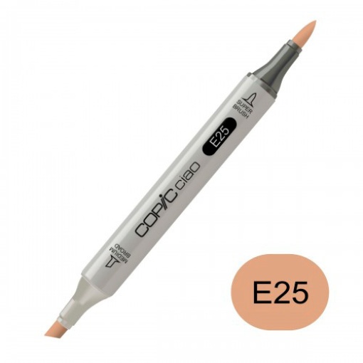 Marcador COPIC Ciao 2 pontas E25 caribe cocoa